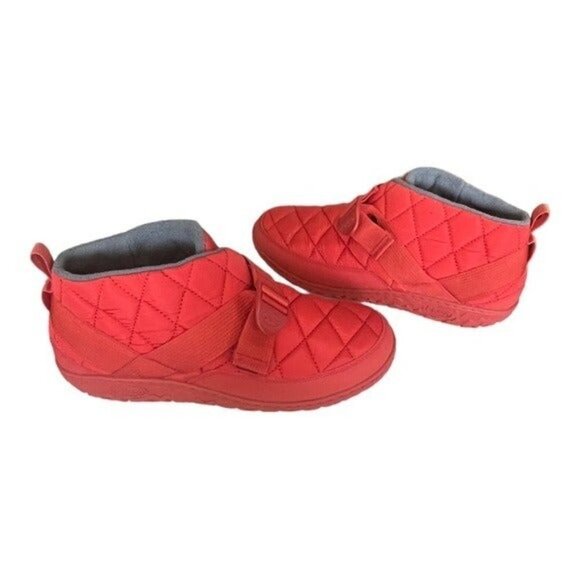 CHACO Ramble Puff Quilted Ankle Boot Red Clay Men’s NEW - Picture 2 of 9